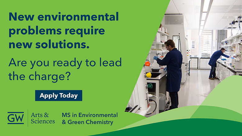 New environmental problems require new solutions.Are you ready to lead the charge? Apply now.